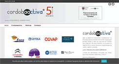 Desktop Screenshot of cordobaactiva.es
